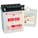 BS BATTERY Battery High performance with Acid Pack - BB14-B2