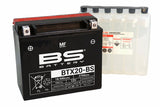 BS BATTERY Battery Maintenance Free with Acid Pack - BTX20-BS