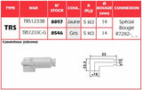 NGK Yellow Spark Plug Cap - TRS1233B