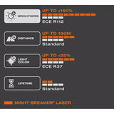 OSRAM Night Breaker Laser H3 Light Bulbs 12V 55W - x1