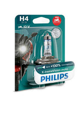 PHILIPS X-tremeVision Moto H4 Light Bulbs 12V 60/55W - x1