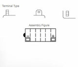 YUASA Battery Conventional without Acid Pack - 12N24-3A