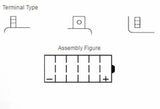 YUASA Battery Conventional without Acid Pack - 53030