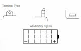 YUASA Battery Conventional without Acid Pack - YB3L-B