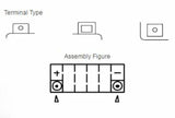 YUASA Battery Maintenance Free with Acid Pack - YTX16-BS