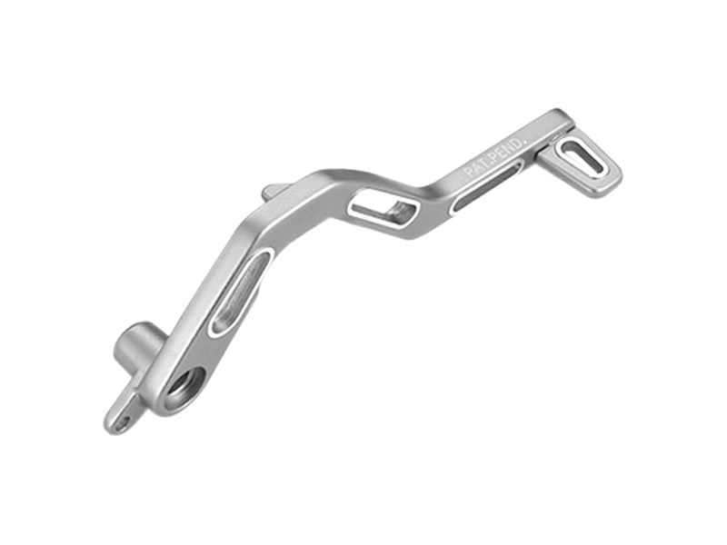 V PARTS Brake Pedal Aluminium Grey Derbi