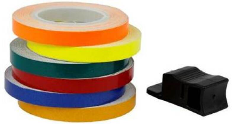 V PARTS 6m x 7mm Wheel Rim Tape Blue