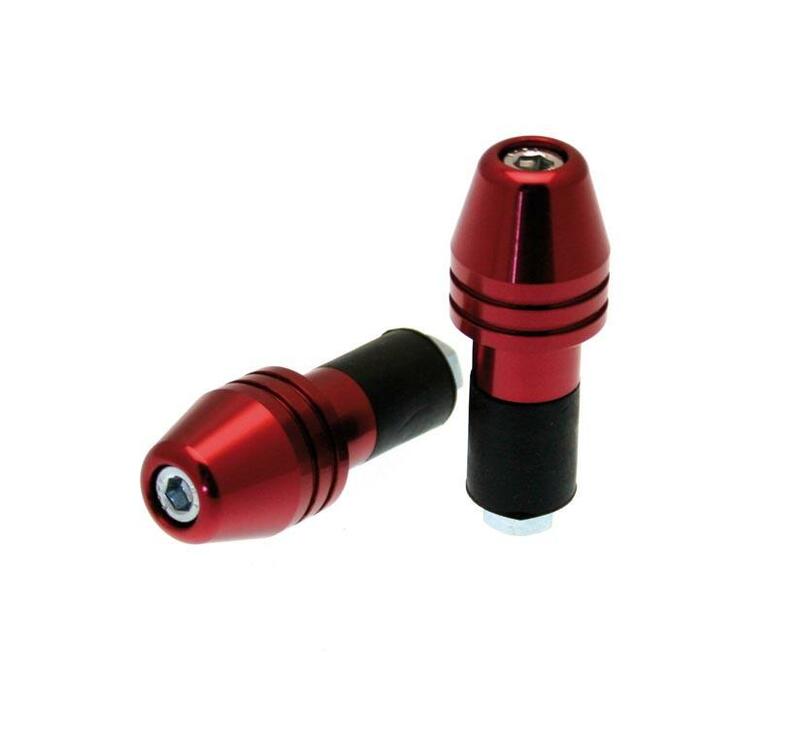 BIHR Rocket Bar Ends Ø18mm Red