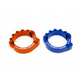 S3 Exhaust Flange Guard Blue KTM/Husqvarna