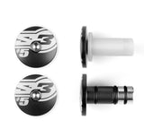 S3 End 5 Bar Ends Ø12mm Black