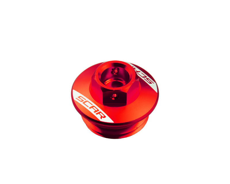SCAR Oil Filler Plug - red