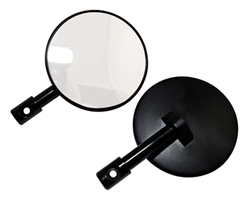 BIHR Mirror Universal 80mm - Black (1pc)