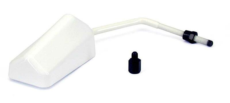 V PARTS F1 Reversible Mirror Universal - White (1pc)