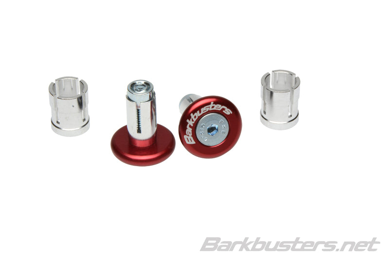 BARKBUSTERS Accessory Bar End Plug Anodized Red