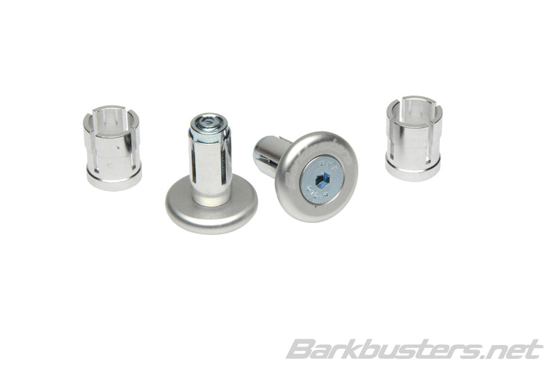 BARKBUSTERS Accessory Bar End Plug Anodized Silver