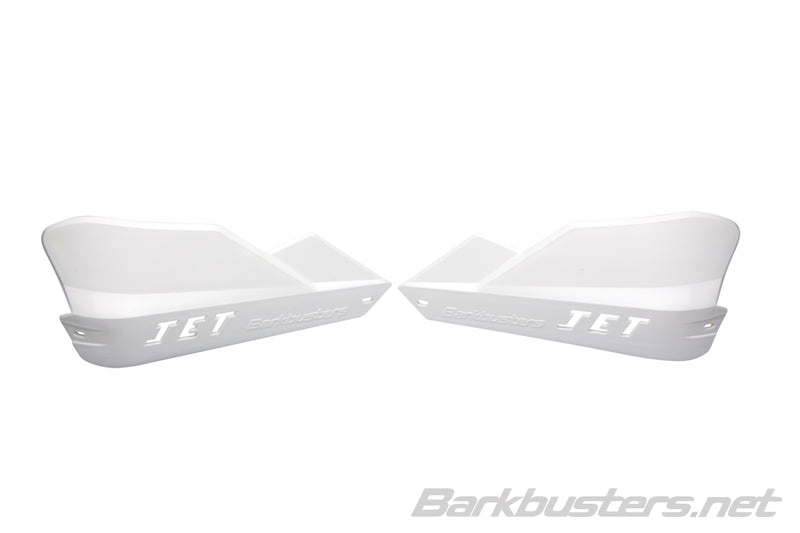 BARKBUSTERS Jet Plastic Guards Only White