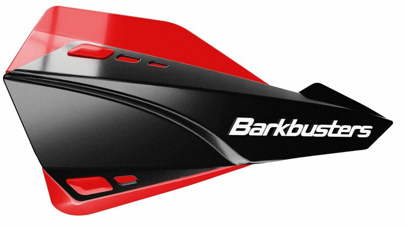 BARKBUSTERS Sabre Handguard Set Universal Mount Black/Red