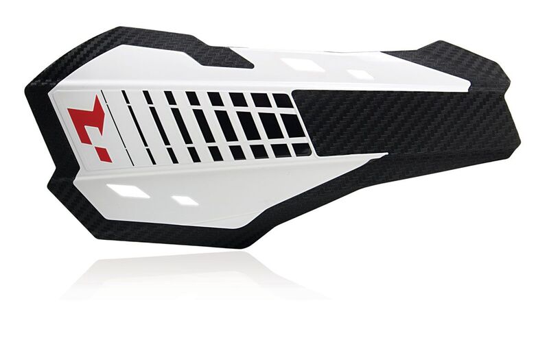 RACETECH HP2 Hanguards White