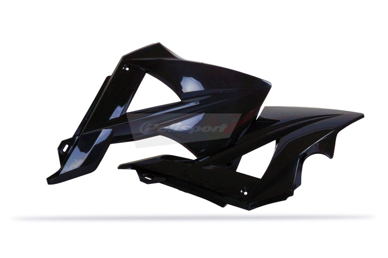 POLISPORT Radiator Covers Black Gas Gas