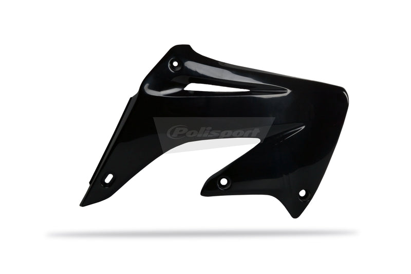 POLISPORT Radiator Covers Black Honda CRF250R/CRF450R