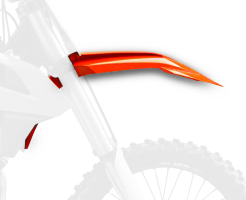POLISPORT Front Fender Orange KTM SX85