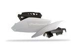 POLISPORT Side Panels - OEM Color (12-13) Black/White