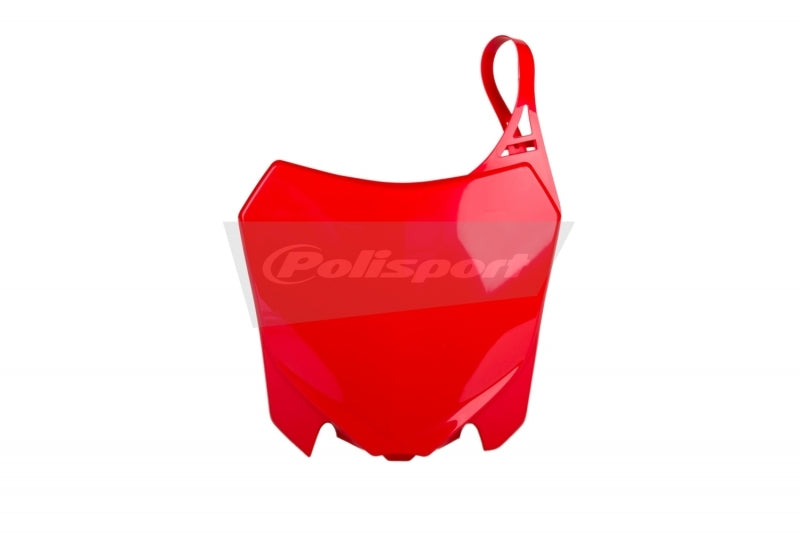 POLISPORT Front Number Plate Red Honda CRF250R/CRF450R