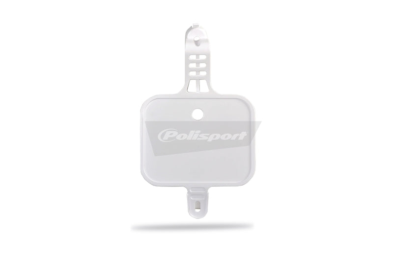 POLISPORT Front Number Plate White Honda CRF50F