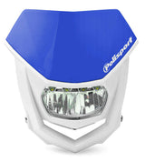 POLISPORT Halo LED Headlight Blue/White