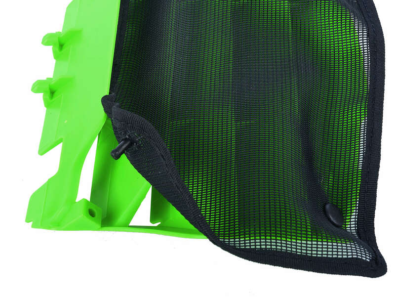 POLISPORT Radiator Louvers Mesh Black Kawasaki KX450F