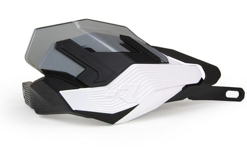 RACETECH HP3 Adventure Handguards White/Black