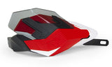 RACETECH HP3 Adventure Handguards Red/White