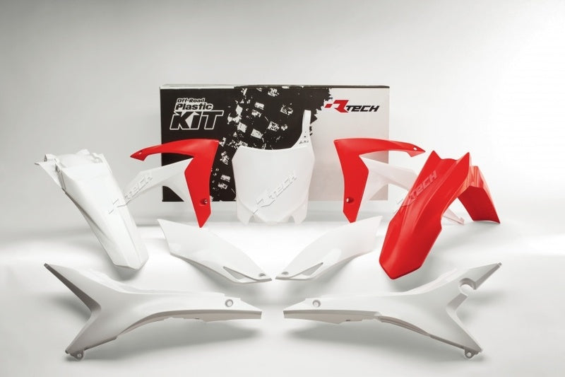 RACETECH Plastic Kit OEM Color Red/White Honda CRF250/450R