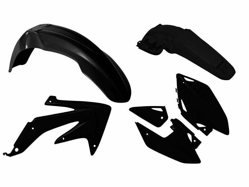 RACETECH Plastics Kit Black Honda CRF450X