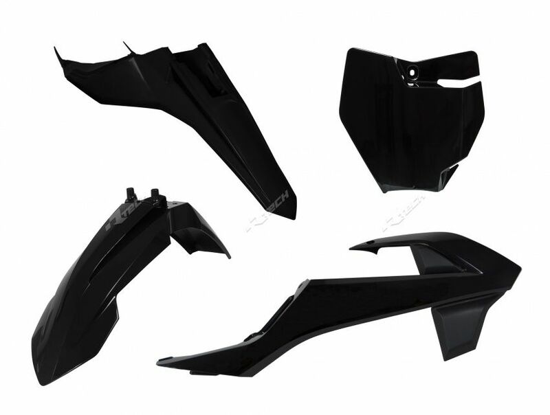 RACETECH Plastic Kit Black KTM SX65