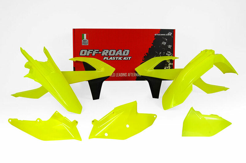 RACETECH Plastic Kit Neon Yellow KTM EXC/EXC-F