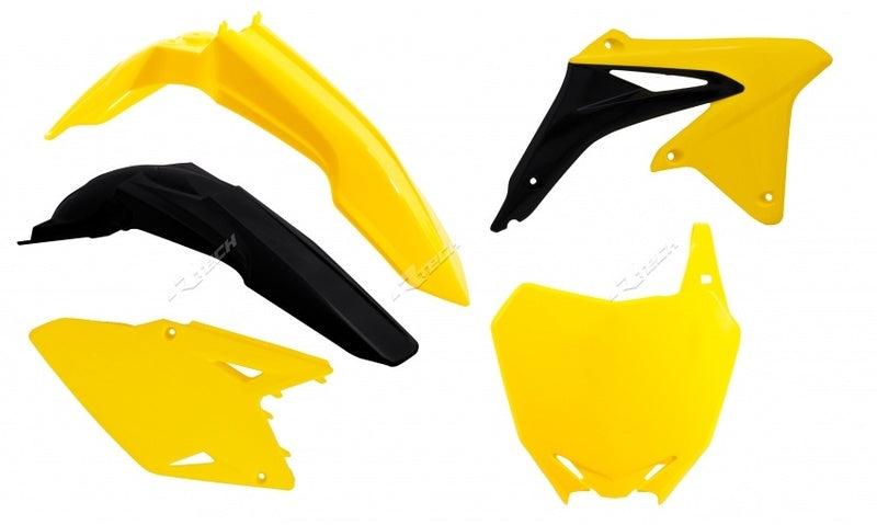 RACETECH Plastic Kit OEM Colour (14-16) Yellow/Black Suzuki RM-Z450