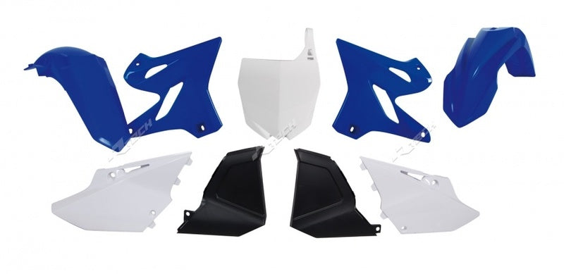 RACETECH Plastic Kit Replica (15-16) Blue/White Yamaha YZ125/250