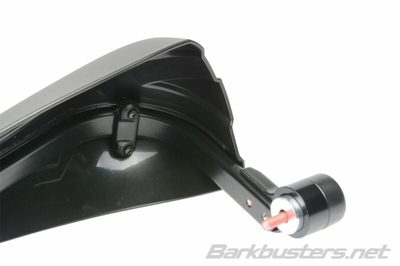 BARKBUSTERS Storm Handguard Kit Single Point Bar End Black