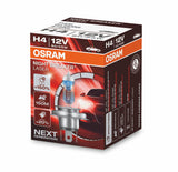 OSRAM H4 Night Breaker Laser Light Bulbs 12V 60/55W P43t-38 - by pair