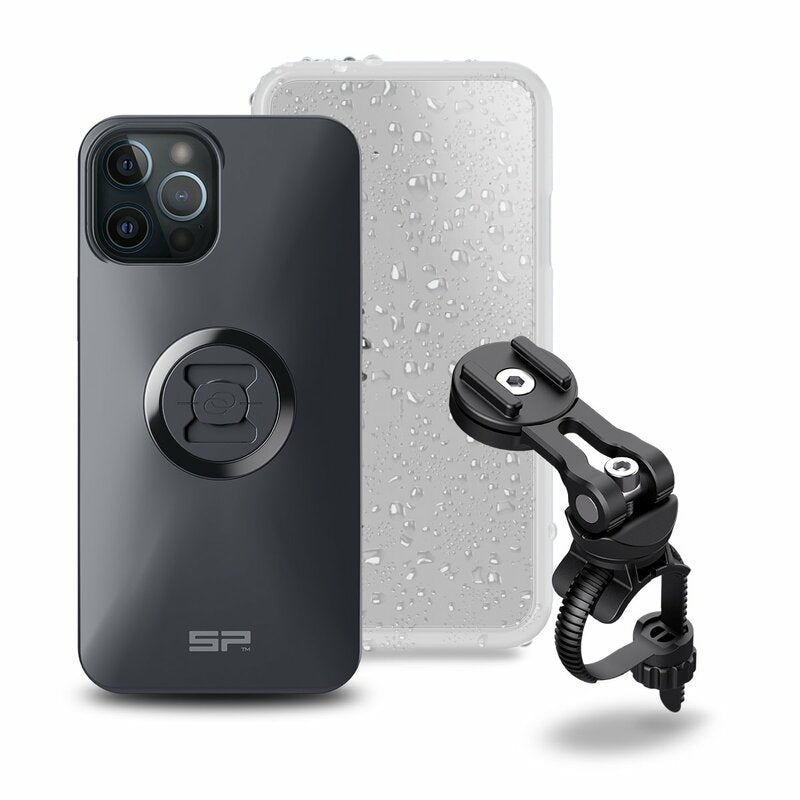 SP-CONNECT Bike Bundle II fixed on Handlebar or Stem iPhone 12 Pro Max