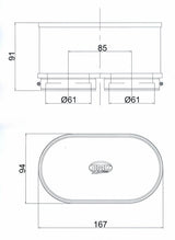 BMC Air Filter (two filters set) - FM3092 Double
