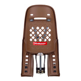 POLISPORT Joy FF 29" Rear Child Bike Seat Frame Mounting - Brown/Dark Gray