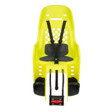 POLISPORT Joy FF Rear Child Bike Seat Frame Mounting - Neon Yellow/Dark Gray