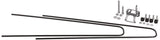 POLISPORT Set Of Mudguards Towny 28/51mm - Black