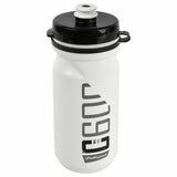 POLISPORT Water Bottle C600 White/Black Clip On Cap 600ml