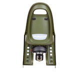 POLISPORT Groovy RS+ Rear Child Bike Seat Frame Mounting - Dark Green/Cream