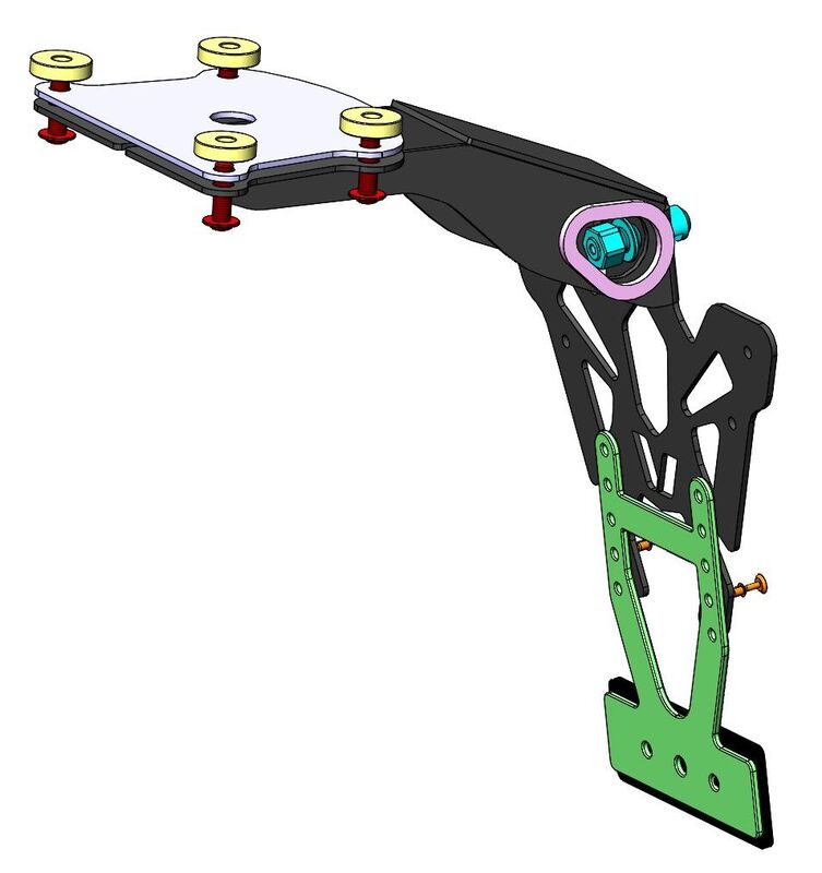 V PARTS License Plate Holder