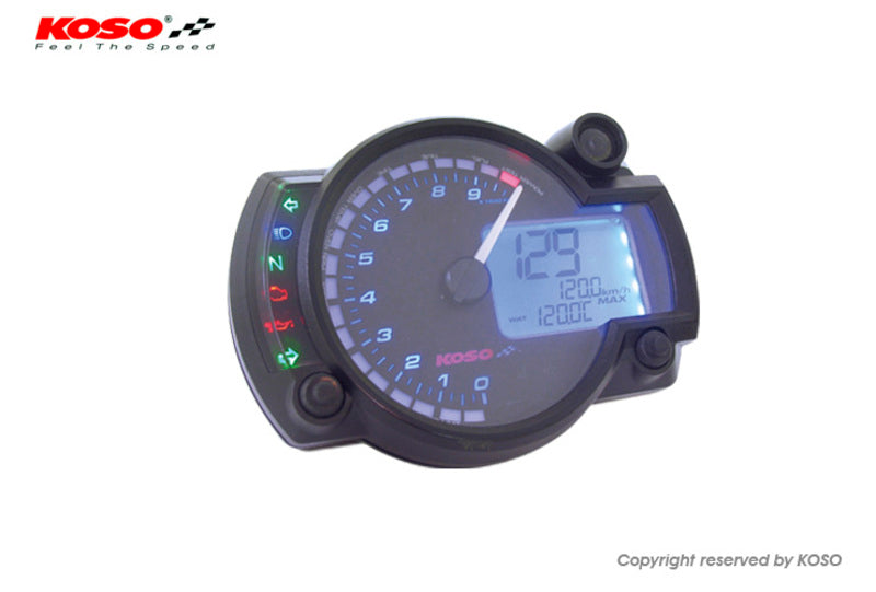 Koso RX2N GP Style universal multi-function digital meter