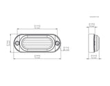 DENALI T3 Modular Switchback Signal Pods Front - by pair